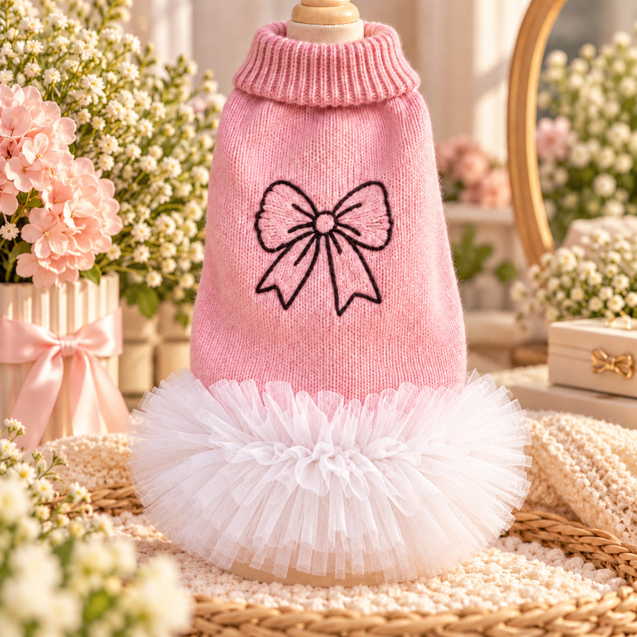Maglioncino Fiocco di Tulle